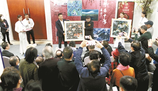陳明從藝50年作品展 歲月留痕，文藝創(chuàng)作綻放光華